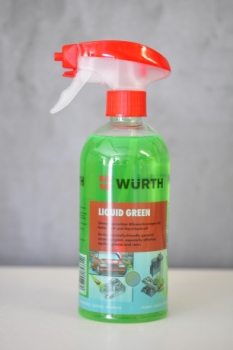 Würth Allzweckreiniger Liquid Green 0,5 Ltr. (Auslauf-Abverkauf) Auf Bestand Achten!